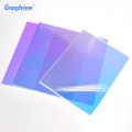 Glossy plastic iridescent acrylic sheet